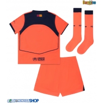 Maglie da calcio Barcelona Terza Maglia Bambino 2025-26 Manica Corta (+ Pantaloni corti)